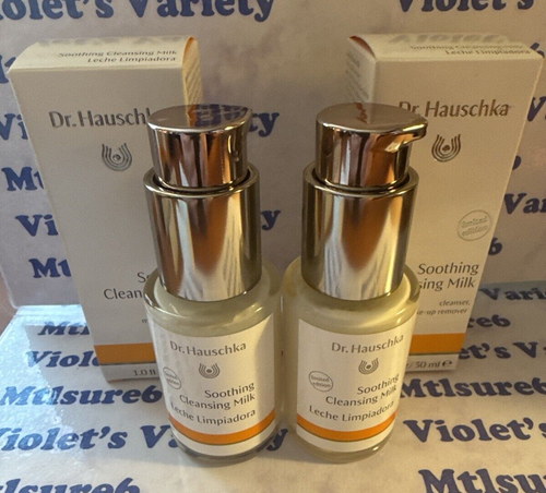 2 Dr. Hauschka Soothing Cleansing Milk Limpiadora Ltd Edt 1.0 oz NEW EXPIRED****