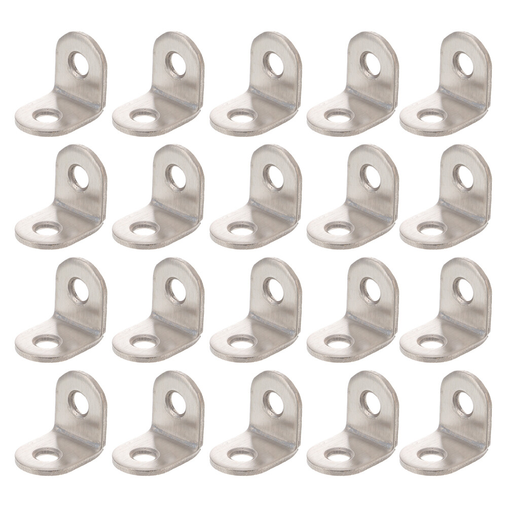 20 Pcs Heavy Duty Corner Brace Joint Fastener Metal Protectors