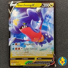 GARCHOMP V - 117/189 Pokemon Lucentezza Siderale - ITALIANO - NEAR MINT