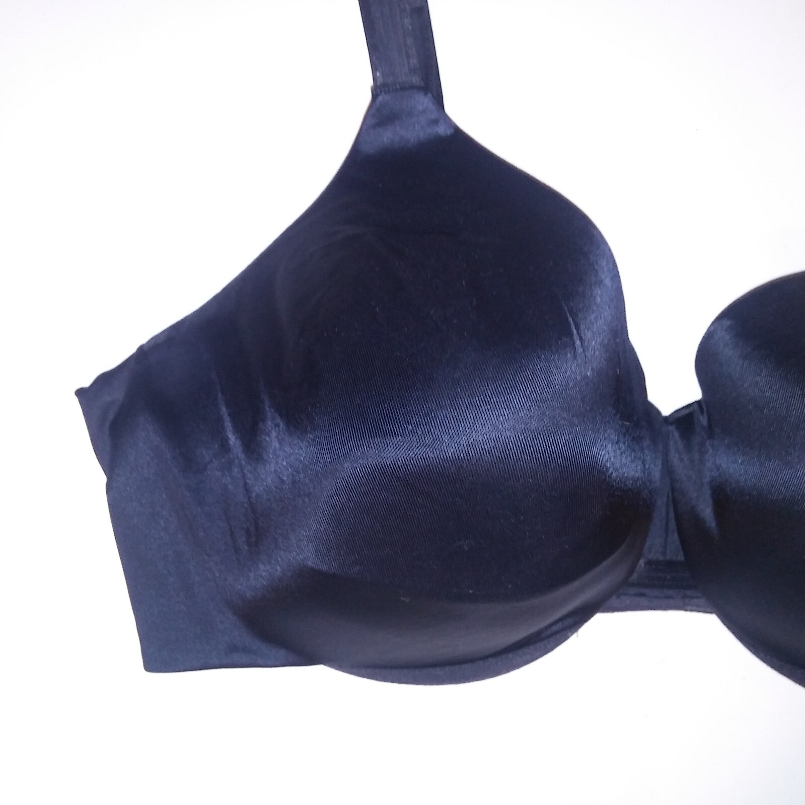 Bali Bra 42DD Lightly Lined Solid Black Underwire - image 3