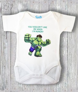 hulk baby grow