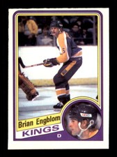 1984-85 O-Pee-Chee #83 Brian Engblom - Crease Free