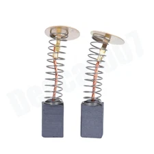 2PCS Carbon Brush Set Fits For Dewalt 450374-12 450374-99 Black and Decker