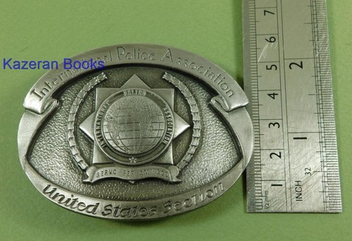 Siskiyou USA International Police Association United States Section Gürtelschnalle - Bild 4 von 13