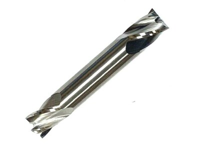 7/16''  4 FLUTE DOUBLE END CARBIDE END MILL STUB - HTC 190-4437 - USA