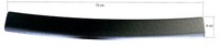 OmniPower® Ladekantenschutz Schwarz FüR Toyota Yaris SchräGheck Typ:Xp9 2006-200