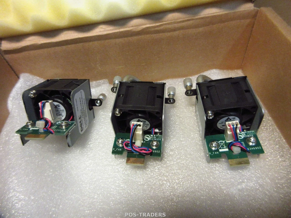 3-Pack Dell 39Y6K Force10 Fan module assembly S55-FAN-R 759-00068-02 - IN BOX - Bild 2 von 4