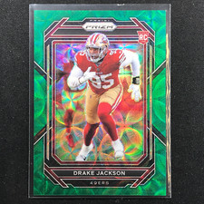 2022 Prizm Drake Jackson Rookie Green Scope 25/75