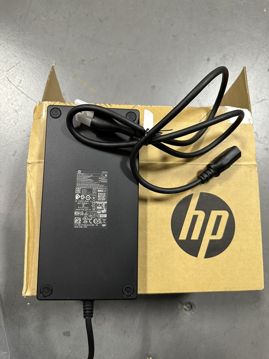 HP AC Adapter 280watt | For HP | 20V | Black | M52952-001 HP AC Adapter 280watt | For HP | 20V | Black | M52952-001