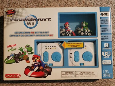 Air Hogs Mario Kart Wii Interactive R/C Battle Set Mario VS Yoshi NIB Target