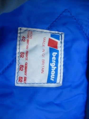 VINTAGE RETRO SKI SUIT 42 ladies 16 18 GORETEX THINSULATE waterproof BERGHAUS - Picture 7 of 13