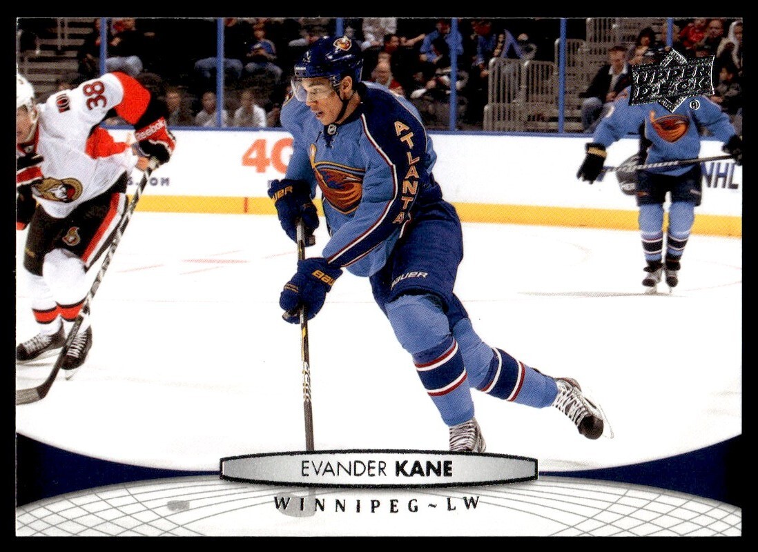 2011 Upper Deck #4 Evander Kane - Winnipeg Jets