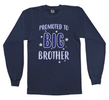 Promoted To Big Brother Youth Long Sleeve T-Shirt Expecting Baby Gift Reveal