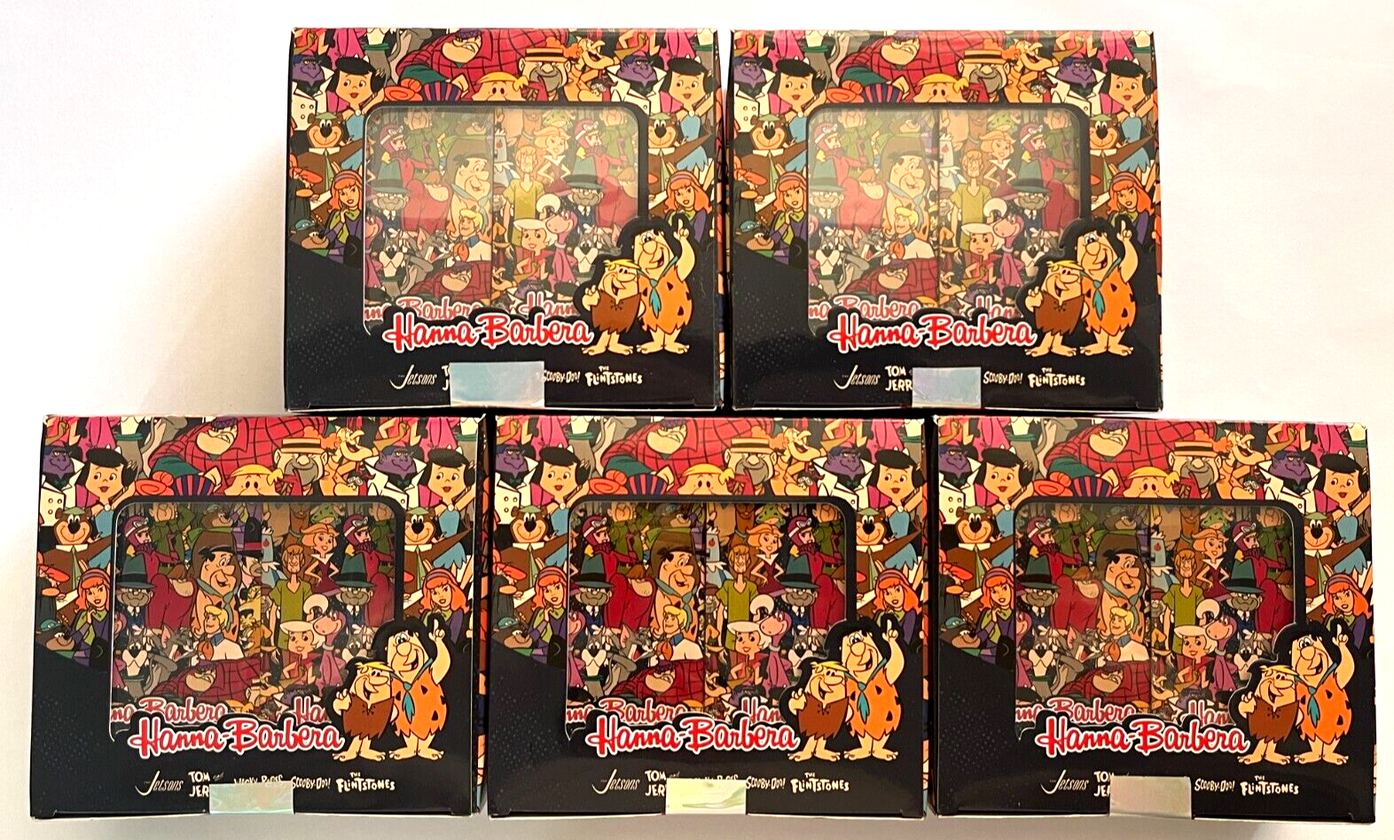 5 BOXES - 2023 BOX HANNA BARBERA TCG DKV Peru The Flintstones Scooby-Doo Jetsons