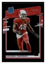 2020 Chronicles #RR-IS Isaiah Simmons Clearly Donruss Rated Rookies Blue #/99