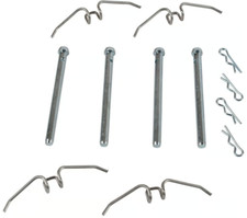 KIT MONTAGGIO PASTIGLIE FRENO ANTERIORI VW T2 08/75- 07/79,T3 05/79- 07/87