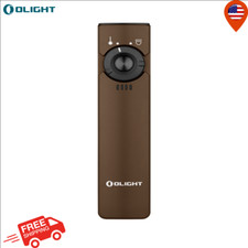 Olight Arkfeld Flat Flashlight 1000 Lumens CoolWhite Green Laser-Desert Tan