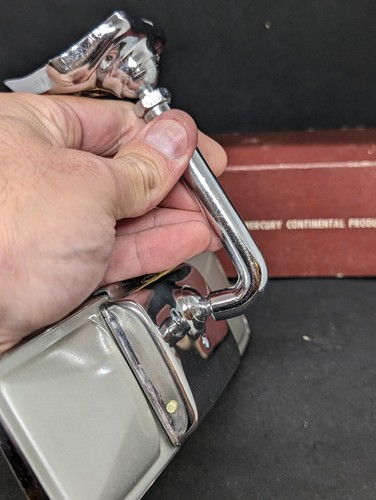 NOS 1955 MERCURY MONTEREY MONTCLAIR MC NON GLARE REAR VIEW MIRROR BV-18400A - Picture 13 of 23