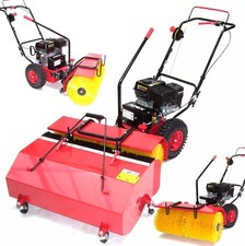 55737 Kehrmaschine 800mm Motorbesen + Auffangbox