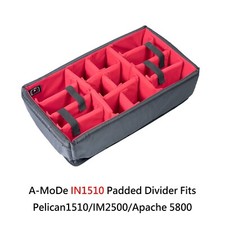 Padded dividers Red 2 long 8 medium 3short Pelican 1510/im2500/5800 Case