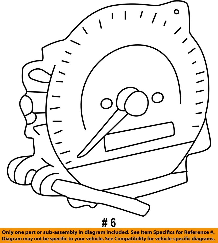 Medidor de velocímetro usado se adapta a: Toyota Camry 1997 MPH clúster con robo 4 cilindros 5S Foto 3 de 4