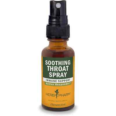 Herb Pharm Soothing Throat Spray,Immune Support,1 Fl Oz...Free Shipping