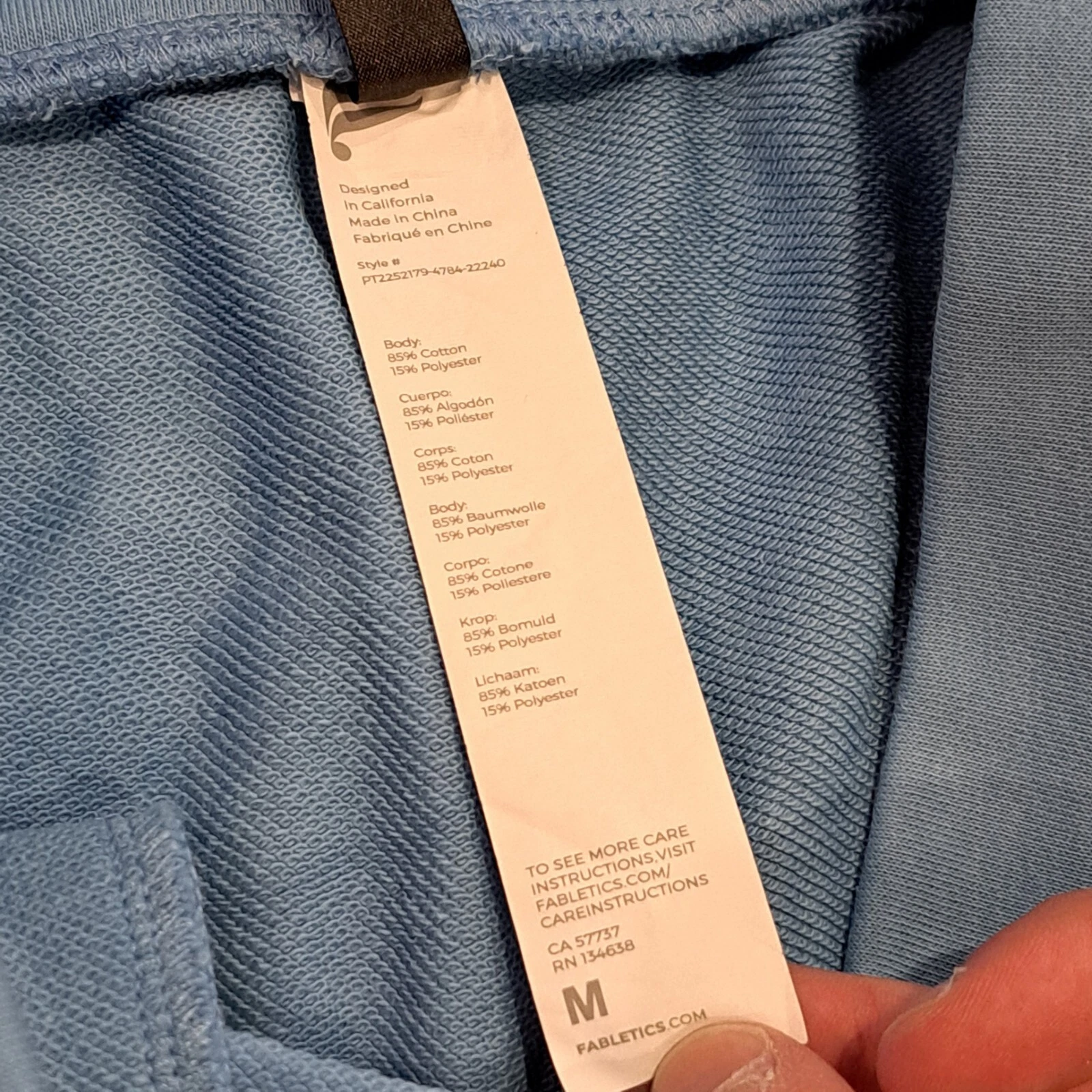fabletics lightweight go to tapered euc sweatpants