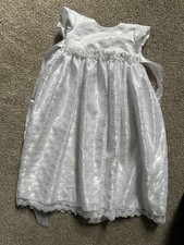 Swea Pea  Lilli Christening Lace Gown For Baby Girl 0-3 Months Cassandra