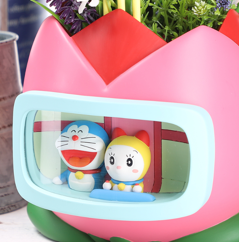 Doraemon Dorami's Tulip-Shaped Time Machine Interior Box limited