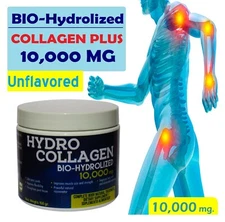 1 BIO HYDROLIZED COLLAGEN powder 10Kmg 2 teaspoons daily Glucosamine Chondroitin