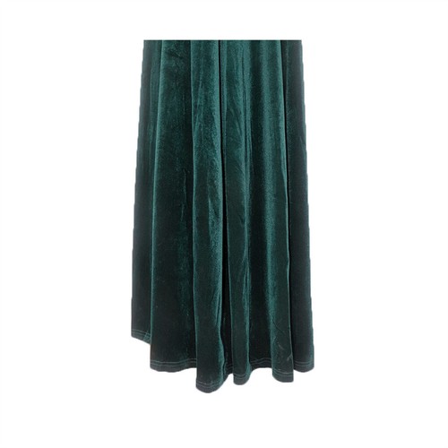 Elegante Maxi Vestido Mujer Terciopelo Africano Dashiki Manga Larga Abaya Fiesta Caftán - Imagen 8 de 18
