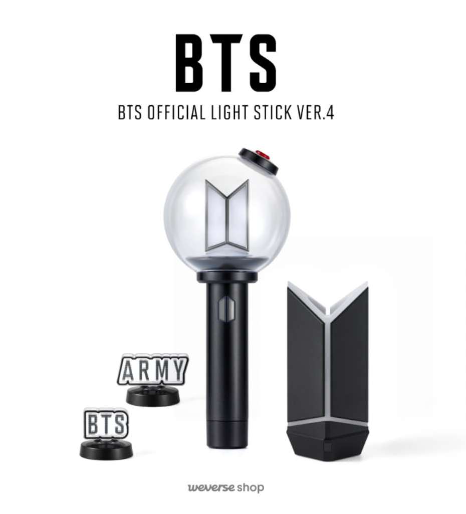 BTS OFFICIAL LIGHT STICK ARMY BOMB VER.4 CRADLE PARTS ACCESSARY | eBay