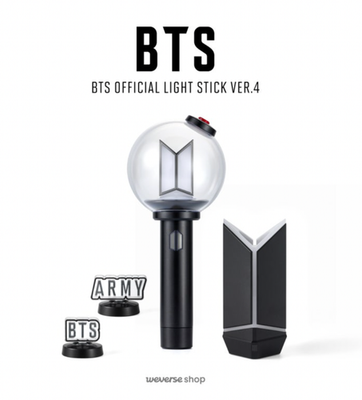 BTS OFFICIAL LIGHT STICK ARMY BOMB VER.4 CRADLE PARTS ACCESSARY | eBay