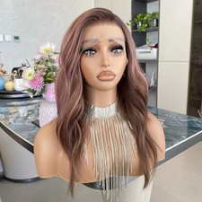 2026 Newest HD Lace Frontal Human Hair Wig - Raw Virgin Hair, Pre-Cut Glueless W