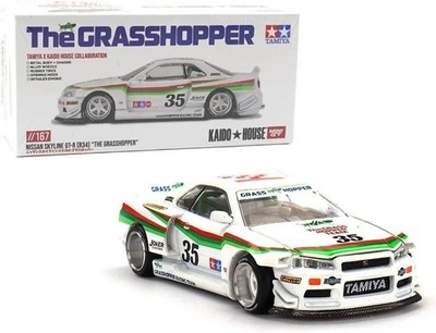 Kaido House x Mini GT 1:64 Nissan Skyline GTR R34 GRASSHOPPER