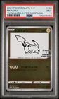 2021 Pokemon Japanese Promo 208/S-P Yu Nagaba Pikachu PSA 9
