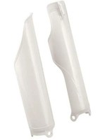 Racetech Gabelprotektoren - Weiß FüR Honda CRF 450 R (PE05) 2013-16