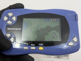 [VGC] Bandai WonderSwan Swan Crystal Blue Violet Console System Boxed VG GoodCon