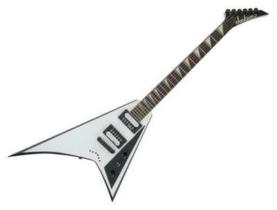 Jackson JS32T Rhoads AH E-Gitarre mit 2 x Humbucker und Pappelkorpus White Gloss
