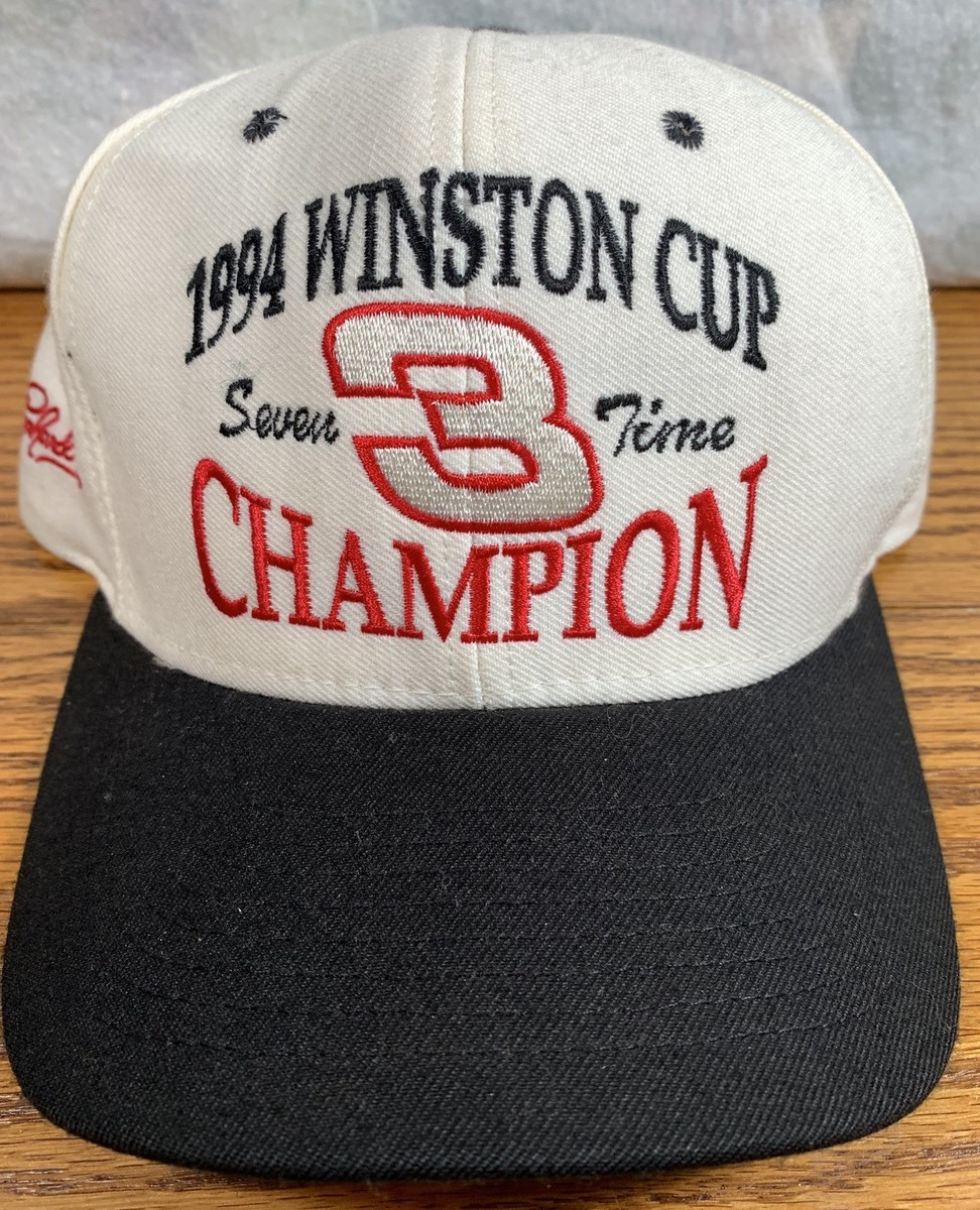 Dale Earnhardt NASCAR Time Winston Cup Champion Vintage Snapback