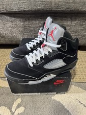 Size 10 - Air Jordan 5 Retro OG Black Metallic Reimagined Og Box FAST SHIPPING