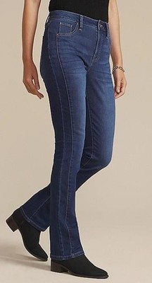 NWT Maurices Everflex  Dark High Rise Side Seam Slim Boot