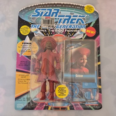 Star Trek The Next Generation Actionfigur, Guinan, 1993, Playmates, NEU, TNG