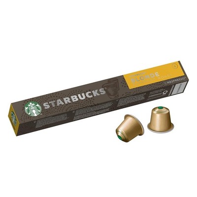 STARBUCKS Blonde Espresso Roast für NESPRESSO Kaffeekapseln (1 x 10 Kapseln)