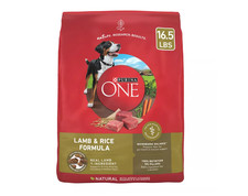 High Protein Dry Dog Food, Grain-Free Lamb  Rice Formula, 16.5 lb Bag