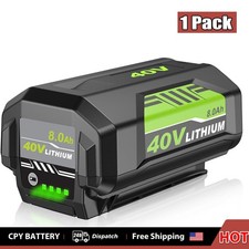 40V Battery for Ryobi 40 Volt Lithium OP4050 OP40602 OP40261 OP4060 OP4030 8.0Ah