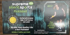 Supreme Silent Sports Pickleball Kit 2 Durable Paddles 2 Balls New in Box