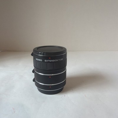 KENKO Auto Extension Tube Set 3 Rings for Canon EOS Lenses   TESTED WORKING  