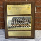 1966 Green Bay Packers Historic First Super Bowl Champions Plaque