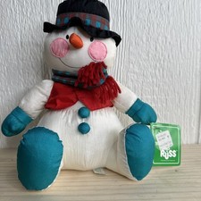    Russ Berrie Snowman Plush NWT